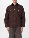 Carhartt Wip Jacket In Brown