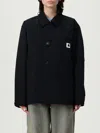 Carhartt Barnett Jacket Front Pocket Long Sleeves In Black