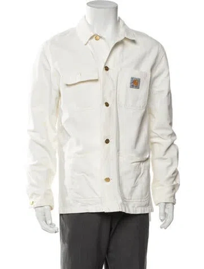 Pre-owned Carhartt Jacket In Neutrals