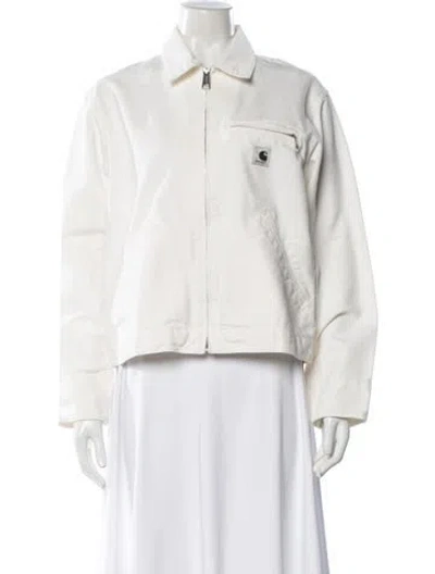 Pre-owned Carhartt Jacket In White