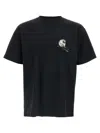 Carhartt Wip Ss Jake Garcia Martini Print Organic Cotton T Shirt In Black