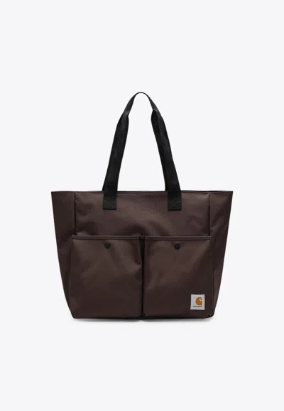 Carhartt Jake Nylon Tote Bag In Brown