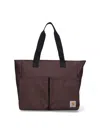 Carhartt Jake Travel Tote Bag With Dual Handles In Brown