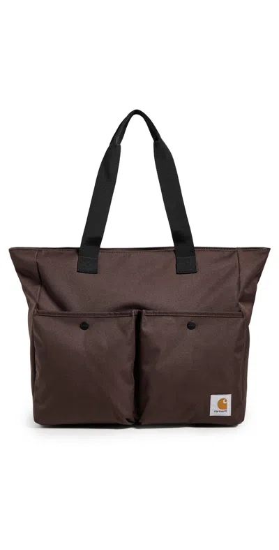 Carhartt Jake Tote Bag Palisander In Brown