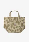 Shop Carhartt Jakob Camouflage Canvas Tote Bag