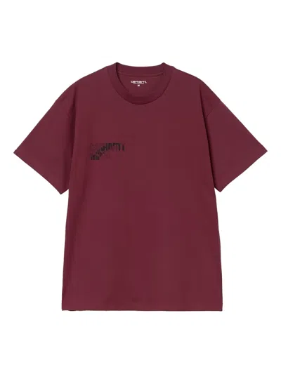 Carhartt Jalou C Graphic-print T-shirt In Red
