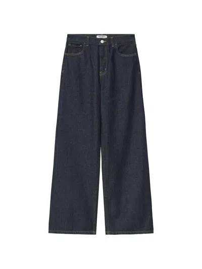 Carhartt Jane Wide-leg Jeans In Blue
