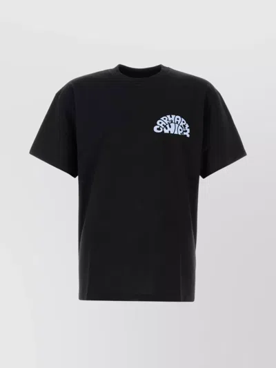 Carhartt Jazzy Graphic Print Crew Neck T-shirt In Blackairsky