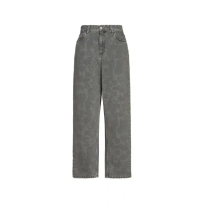 Carhartt Jean Droit Imprimé En Coton In Multi