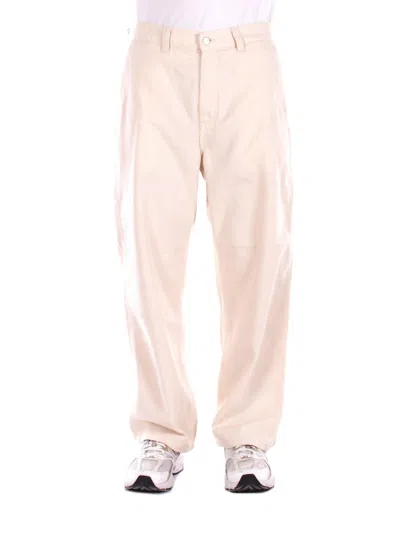 Carhartt Jeans Beige In Beige Chiari E Naturali