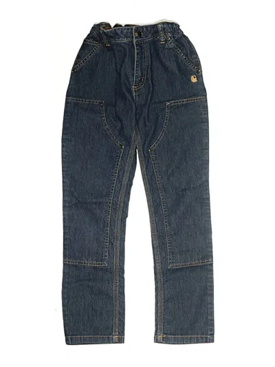 Pre-owned Carhartt Kids' Jeans In Blue