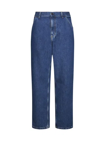 Carhartt Jeans In Blue Stone Washed