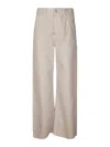 Carhartt Logo-patch Jeans In Grey