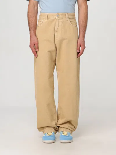 Carhartt Jeans  Wip Men Color Beige