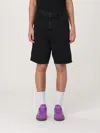 Carhartt Mens Black Landon Five-pockets Denim Shorts In Black