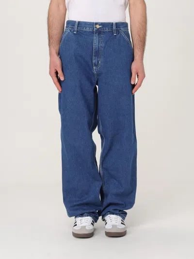 CARHARTT JEANS CARHARTT WIP MEN COLOR BLUE,G61224009
