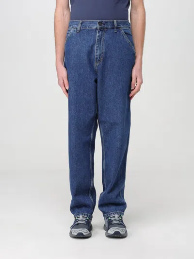Carhartt Pants  Wip Men Color Blue