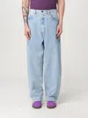 Carhartt Wip Main Single Knee Organic Cotton Jeans In Denim