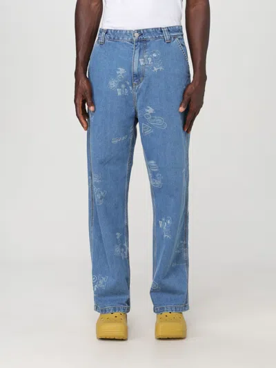 Carhartt Jeans  Wip Men Color Denim In Blue
