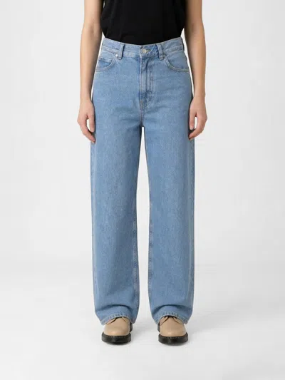 Carhartt Jeans Woman  Wip In Blue