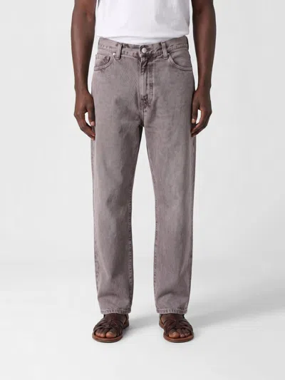 Carhartt Grey Loose Flat Front Pants In Pink
