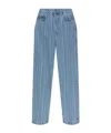 Carhartt Jeans With Belt Loops In Blue