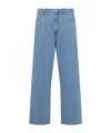 Carhartt Loose Tapered Fit 5-pockets Trousers In Blue