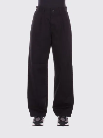 Carhartt Wip W' Marv Cotton Pants In Black