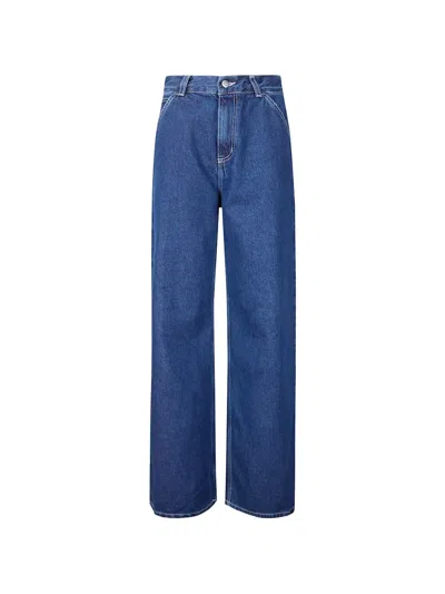 Carhartt Jens Stonewashed Jeans In Blue
