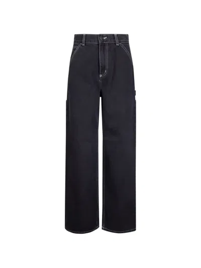 Carhartt Jens Wide-leg Jeans In Blue