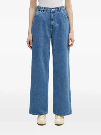 Carhartt Jens Wide-leg Jeans In Blue