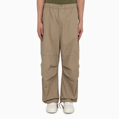 Carhartt Jet Cargo Pant Leather In Ripstop Cotton In Beige