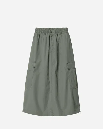 Carhartt Jet Cargo Skirt In Grey