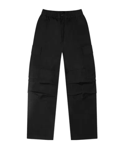 Carhartt Jet Cotton Cargo Trousers In Black