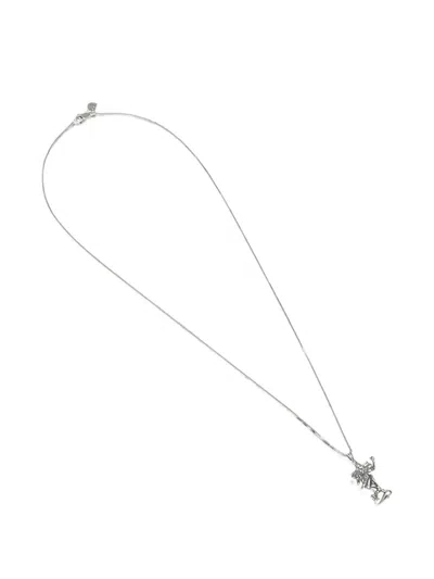 Carhartt Joker-pendant Necklace In Metallic