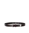 Carhartt Juke Liberica Gun Metal Belt In Brown