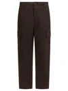 Carhartt Wip Chocolate Canvas Kade Cargo Pant In Brown