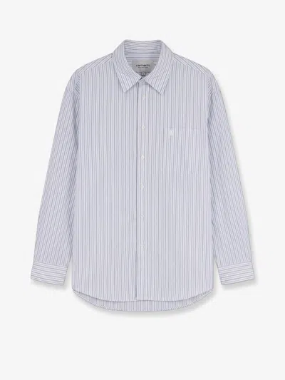 Carhartt Keene Striped Cotton Shirt In Multi
