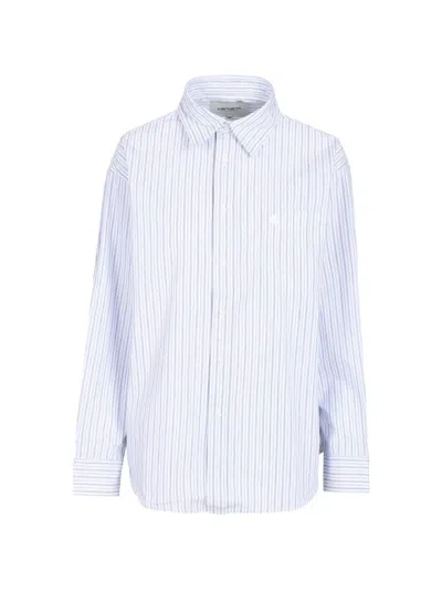 Carhartt Keene Stripes Shirt In White