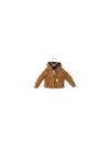 Carhartt Keychain "mini Active Jacket" In Brown