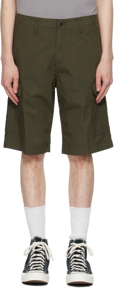 Carhartt Khaki Core Regular Cargo Shorts