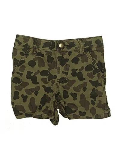 Pre-owned Carhartt Kids' Khaki Shorts In Green