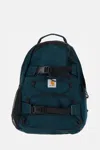 Carhartt Mens Deep Lagoon Kickflip Woven Backpack In Green