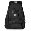 Carhartt Wip Kickflip Backpack Recycled Polyester Canvas In Black