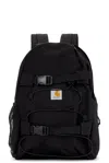 Carhartt Kickflip Recycled Polyester Backpack In Black