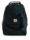 Carhartt Mens Deep Lagoon Kickflip Woven Backpack In Green