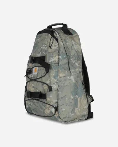 CARHARTT KICKFLIP BACKPACK CAMO COMBI / GREEN