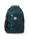 Carhartt Mens Deep Lagoon Kickflip Woven Backpack In Green