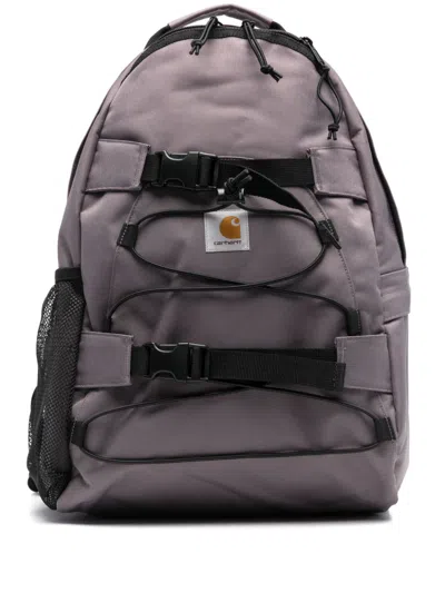 Carhartt Gray Kickflip Backpack In Manta