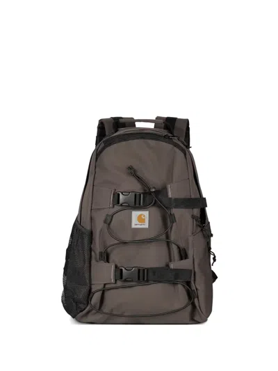 Carhartt Kickflip Buckle-strap Backpack In Brown